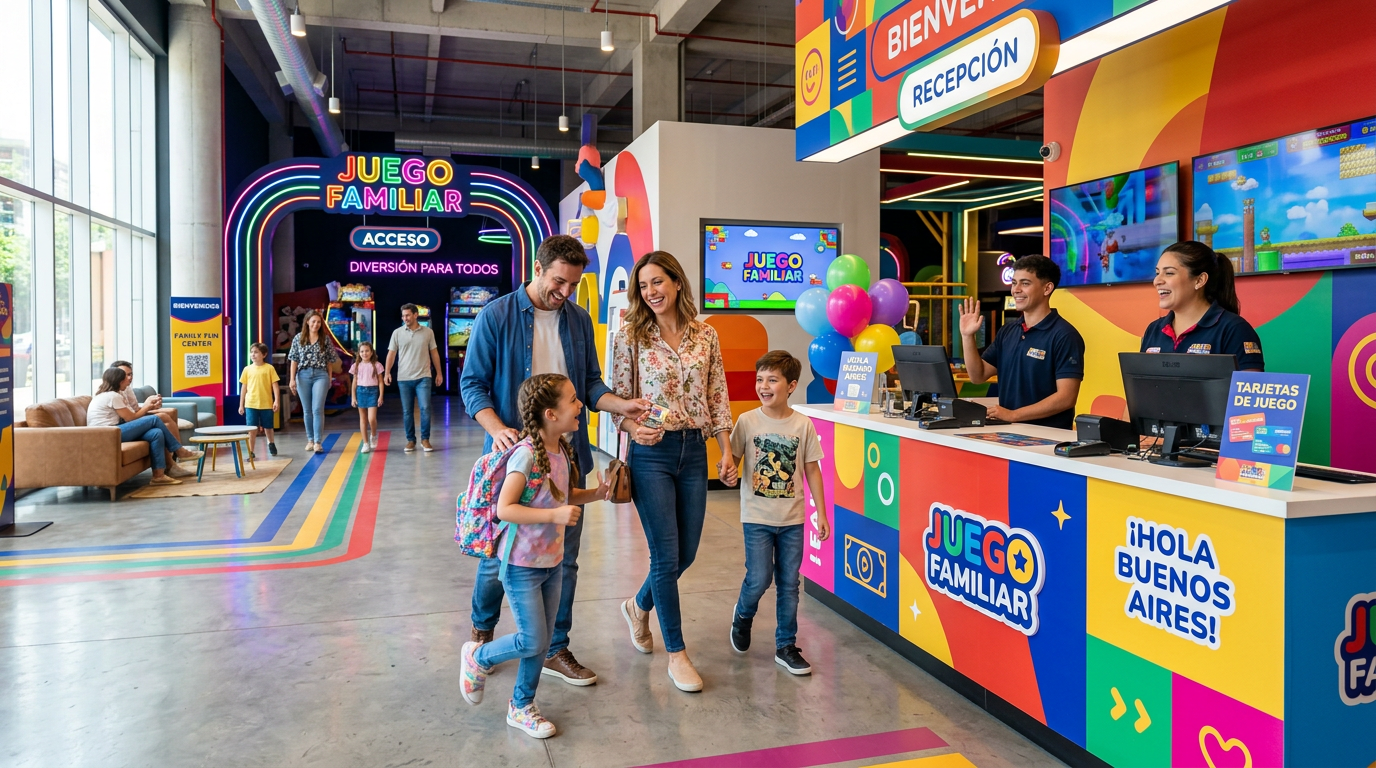 Recepción y lobby de JuegoAlegre